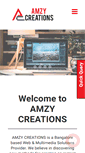 Mobile Screenshot of amzycreations.com